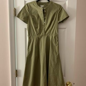 Olive Green Midi Dress